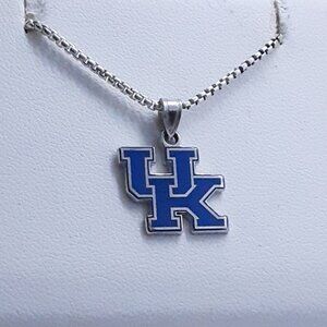 University of Kentucky Authentic Sterling silver pendant
